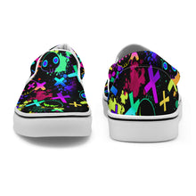 Charger l'image dans la galerie, Chaussures en toile unisexes basses style voile personnalisé avec photo texte prénom
