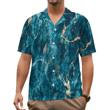 Charger l'image dans la galerie, Chemise à manches courtes pour homme NY personnalisé avec photo texte prénom (conception une image)