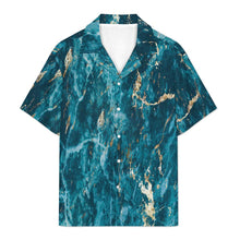 Charger l'image dans la galerie, Chemise à manches courtes pour homme NY personnalisé avec photo texte prénom (conception une image)