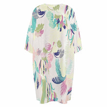 Charger l'image dans la galerie, Chemise de nuit ample grande taille pour femme pyjama à manches courtes LM475 personnalisé avec photo texte prénom (conception une image)