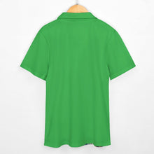 Charger l'image dans la galerie, Chemise enfant à manches courtes en pur coton avec col cubain SDS012 personnalisée avec prénom motif texte