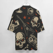 Charger l'image dans la galerie, Chemise homme 100 % coton à manches courtes et col cubain SDS013 personnalisée avec prénom motif texte