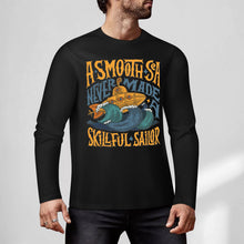 Charger l'image dans la galerie, Chemise à manches longues pour hommes 100% coton imprimé sur le devant différentes couleurs personnalisé avec photo texte prénom