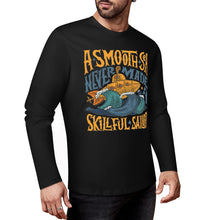 Charger l'image dans la galerie, Chemise à manches longues pour hommes 100% coton imprimé sur le devant différentes couleurs personnalisé avec photo texte prénom