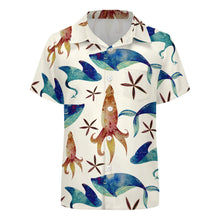 Charger l'image dans la galerie, Chemise manches courtes garçon avec poche 225 personnalisé avec photo texte prénom (conception une image)