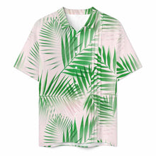 Charger l'image dans la galerie, Chemise plissée manches courtes homme LM005 personnalisé avec photo texte prénom (conception une image)