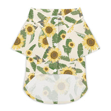 Charger l'image dans la galerie, Chemises d'été pour animaux de compagnie LM027 Style hawaïen chemise pour chien imprimé chat vêtements respirants et Cool personnalisé avec photo texte prénom (conception une image)