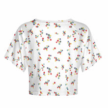 Charger l'image dans la galerie, Classique Crop Top tee shirt sport pour femme NT29 personnalisé avec photo logo texte motif (conception une image)