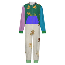 Charger l'image dans la galerie, Combinaison élégante en peluche avec capuche LTWY87 pour garçons et filles personnalisée avec prénom motif texte (conception multi-images)