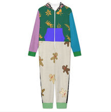 Charger l'image dans la galerie, Combinaison élégante en peluche avec capuche LTWY87 pour garçons et filles personnalisée avec prénom motif texte (conception multi-images)