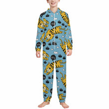 Charger l'image dans la galerie, Combinaison en flanelle LTWY87 à manches longues avec fermeture éclair et capuche pour 2 à 15 ans personnalisé avec photo texte prénom (conception une image)