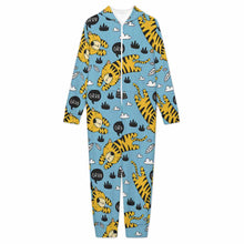 Charger l'image dans la galerie, Combinaison en flanelle LTWY87 à manches longues avec fermeture éclair et capuche pour 2 à 15 ans personnalisé avec photo texte prénom (conception une image)