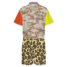 Charger l'image dans la galerie, Combinaison homme manches courtes LM427 personnalisée avec prénom motif texte (conception multi-images)