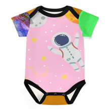 Charger l'image dans la galerie, Combinaison bébé 349P avec boutons body extensible personnalisée avec prénom motif texte (conception multi-images)