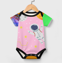 Charger l'image dans la galerie, Combinaison bébé 349P avec boutons body extensible personnalisée avec prénom motif texte (conception multi-images)