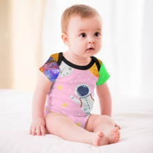 Charger l'image dans la galerie, Combinaison bébé 349P avec boutons body extensible personnalisée avec prénom motif texte (conception multi-images)