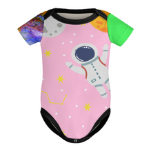 Charger l'image dans la galerie, Combinaison bébé 349P avec boutons body extensible personnalisée avec prénom motif texte (conception multi-images)