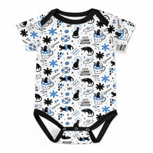 Charger l'image dans la galerie, Combinaison bébé avec boutons 349P costume singulet extensible pour bébés garçons et filles personnalisé avec photo texte prénom (conception une image)