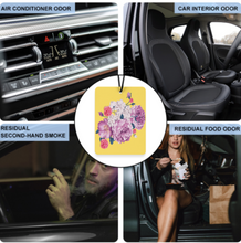 Charger l'image dans la galerie, Comprimés d'aromathérapie pour voiture, parfum de véhicule, désodorisant pour voiture (1 pièce/pack) personnalisée avec prénom motif texte