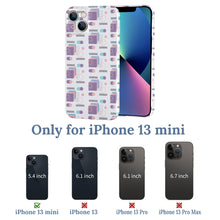 Charger l'image dans la galerie, Coque de téléphone portable en plastique PC iPhone 13 personnalisé avec photo texte prénom