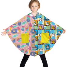 Charger l'image dans la galerie, Couverture à capuche pour ados RTDP09 personnalisée avec prénom motif texte (conception multi-images)