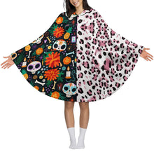 Charger l'image dans la galerie, Couverture à capuche unisexe NDP08 personnalisée avec prénom motif texte (conception multi-images)