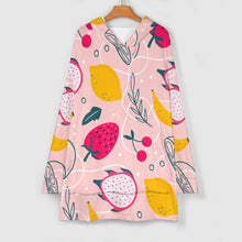 Charger l'image dans la galerie, Couverture portable pull couverture en peluche sweat à capuche pour femmes personnalisé avec photo motif texte (conception une image)
