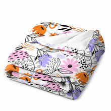 Charger l'image dans la galerie, Couvre-lit couverture câline couverture de canapé en flanelle adaptée à la maison et en déplacement utilisation personnalisée avec photo motif texte (version verticale)