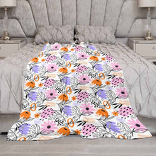 Charger l'image dans la galerie, Couvre-lit couverture câline couverture de canapé en flanelle adaptée à la maison et en déplacement utilisation personnalisée avec photo motif texte (version verticale)