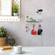 Charger l'image dans la galerie, Crochet à clé mural / Accroche clés rangement mural personnalisé avec photo logo motif texte