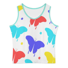 Charger l'image dans la galerie, Débardeur classique pour femme NBX14 personnalisée avec prénom motif texte (conception multi-images)