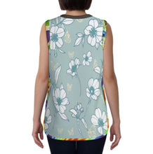 Charger l'image dans la galerie, Débardeur de sport et de yoga pour femme MWL620 personnalisée avec prénom motif texte (conception multi-images)