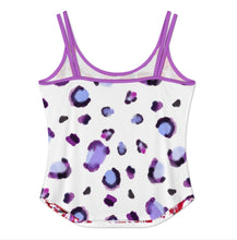 Charger l'image dans la galerie, Débardeur dos nu pour femme UDX personnalisée avec prénom motif texte (conception multi-images)