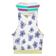 Charger l'image dans la galerie, Débardeur femme avec capuche et poches BX07 personnalisée avec prénom motif texte (conception multi-images)