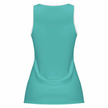 Charger l'image dans la galerie, Débardeur femme MXLD280 été dos nageur personnalisé avec photo texte prénom