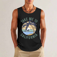 Charger l'image dans la galerie, Débardeur homme multicolore en coton imprimé double face BX personnalisé avec photo texte prénom