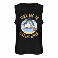 Charger l'image dans la galerie, Débardeur homme multicolore en coton imprimé double face BX personnalisé avec photo texte prénom