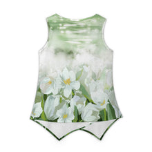 Charger l'image dans la galerie, Débardeurs à col en v pour femmes BBX été sans manches décontracté coupe ample hauts fluides personnalisé avec photo texte prénom