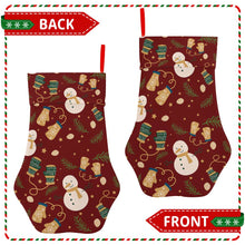 Charger l'image dans la galerie, Cadeau de décoration de Noël Chaussette de Noël personnalisé avec photo motif texte