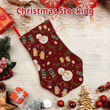 Charger l'image dans la galerie, Cadeau de décoration de Noël Chaussette de Noël personnalisé avec photo motif texte