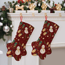 Charger l'image dans la galerie, Cadeau de décoration de Noël Chaussette de Noël personnalisé avec photo motif texte