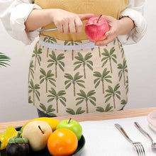 Charger l'image dans la galerie, Demi-tablier imperméable unisexe avec poche avant pour café restaurant cuisine personnalisé avec photo texte prénom