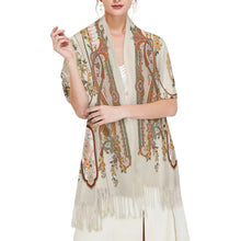 Charger l'image dans la galerie, Echarpe pompon pour femme grande taille 200cm 70cm x 10cm personnalisé avec photo texte prénom