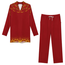 Charger l'image dans la galerie, Ensemble col montant saoudien B24TZ personnalisé avec photo texte prénom (conception une image)