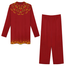 Charger l'image dans la galerie, Ensemble col montant saoudien B24TZ personnalisé avec photo texte prénom (conception une image)