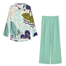 Charger l'image dans la galerie, Ensemble de vêtements d'intérieur à manches longues pour femme A73TZ personnalisé avec photo texte prénom (conception une image)