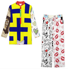 Charger l'image dans la galerie, Ensemble de vêtements d'intérieur style indien pour homme A42TZ personnalisée avec prénom motif texte (conception multi-images)