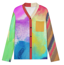 Charger l'image dans la galerie, Ensemble pyjama femme manches longues col V B99TZ personnalisée avec prénom motif texte (conception multi-images)