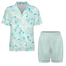 Charger l'image dans la galerie, Ensemble pyjama short manches courtes femme LM093 personnalisé avec photo texte prénom (conception une image)