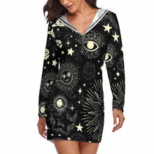 Charger l'image dans la galerie, Ensemble pyjama femme chemise de nuit QZ6056 personnalisé avec texte motif photo (conception multi-images)